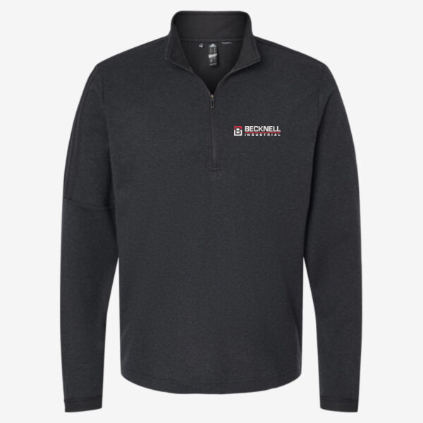    - Men's 3-Stripe Quarter-Zip Sweater Pullover Thumbnail