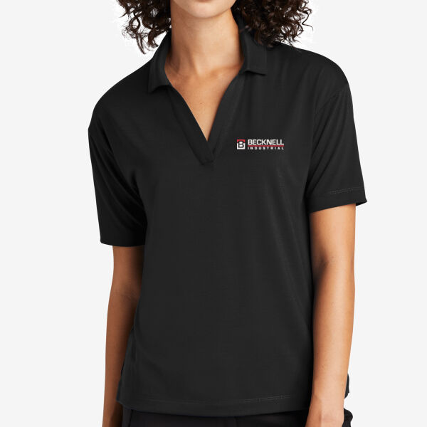    - Women's Stretch Jersey Polo Thumbnail