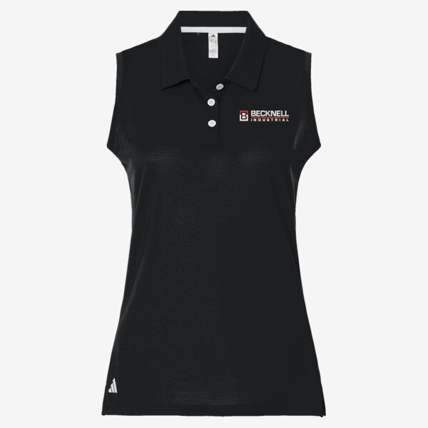    - Women's Ottoman Sleeveless Polo Thumbnail