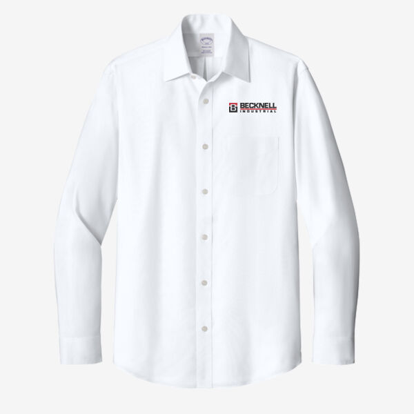   - Wrinkle Free Stretch Pinpoint Spread Collar Shirt Thumbnail