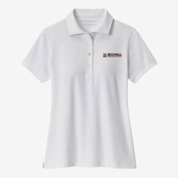   -  Women's Short Sleeve Button Polo Thumbnail