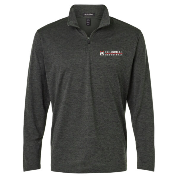    - Men's Pro-Lock Performance Mélange Quarter-Zip Pullover Thumbnail