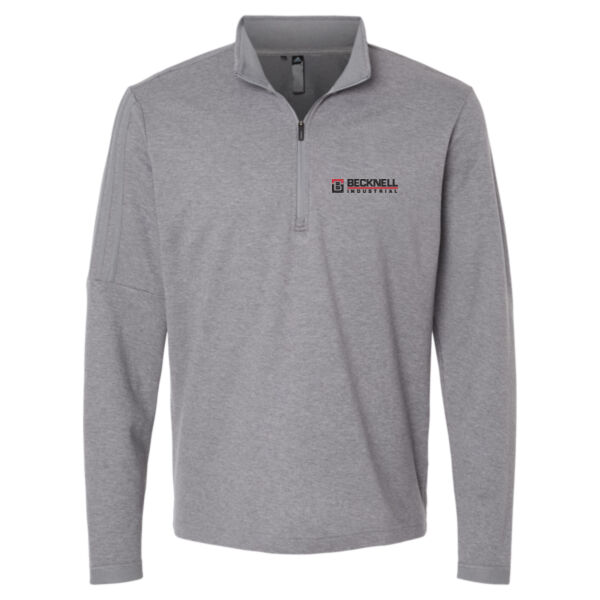   - Men's 3-Stripe Quarter-Zip Sweater Pullover Thumbnail