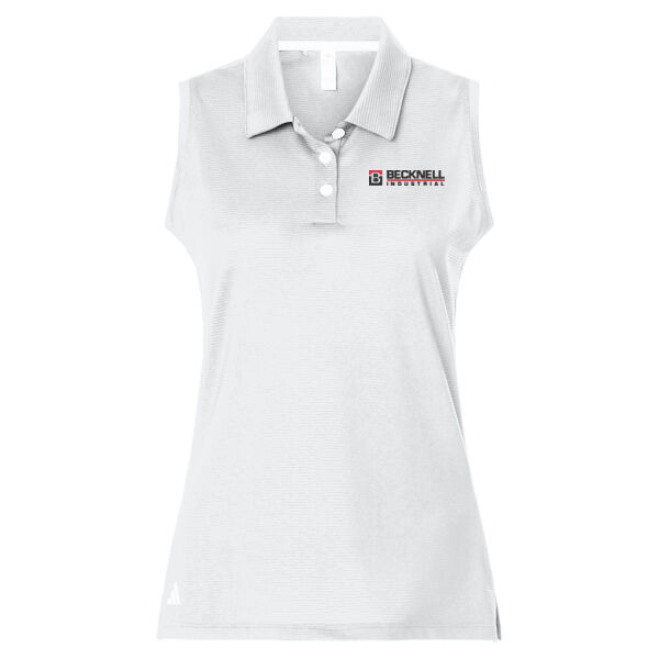   - Women's Ottoman Sleeveless Polo Thumbnail