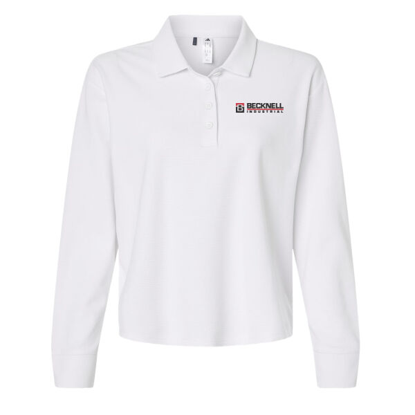   - Women's Beyond Long Sleeve Loose Polo Thumbnail
