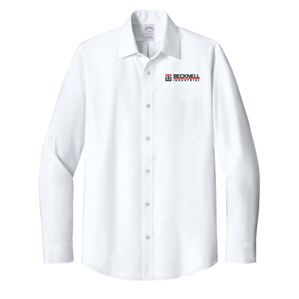   - Wrinkle Free Stretch Pinpoint Spread Collar Shirt Thumbnail