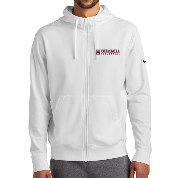   - Club Fleece Sleeve Swoosh Full Zip Hoodie Thumbnail
