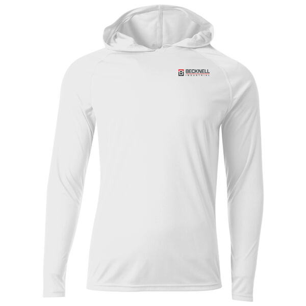   - Cooling Performance Long Sleeve Hooded Tee Thumbnail