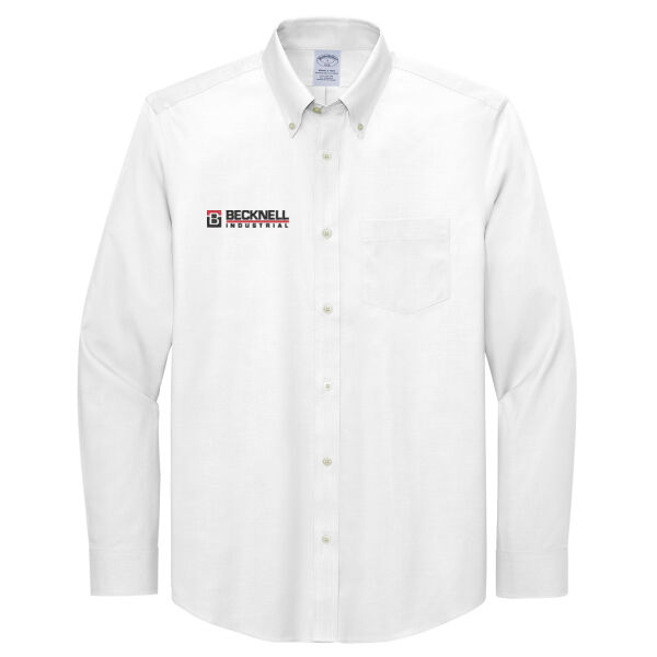   - Tall Wrinkle Free Stretch Pinpoint Shirt Thumbnail