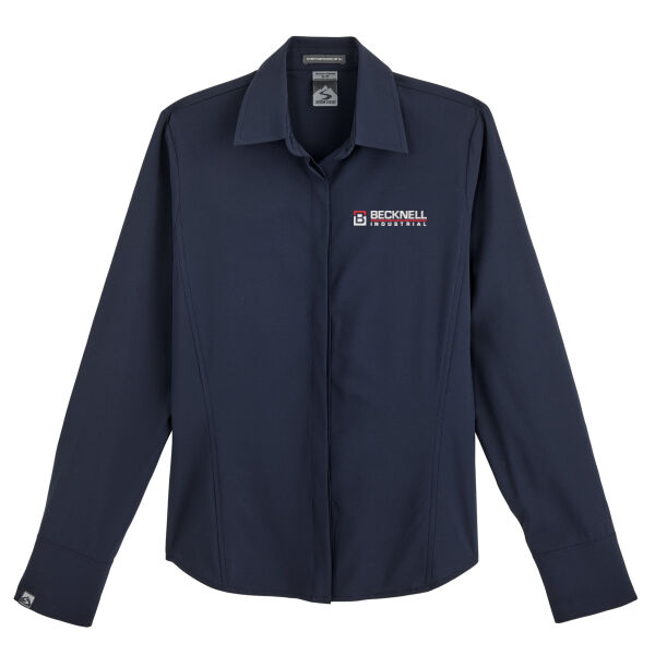    - Women's Executive 4-Way Stretch Solid Button Up Thumbnail