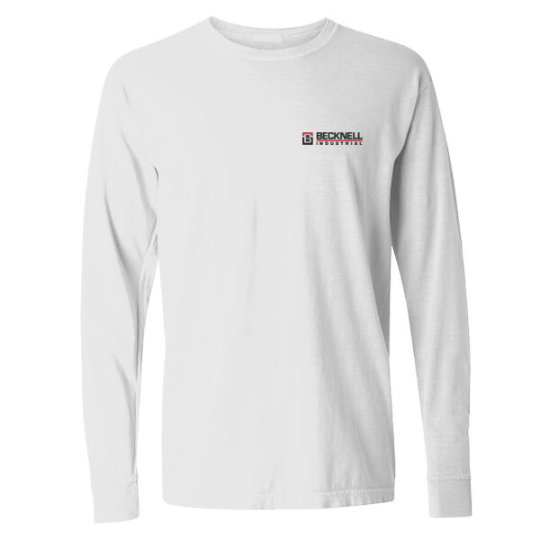   - Unisex Garment-Dyed Heavyweight Long Sleeve T-Shirt Thumbnail