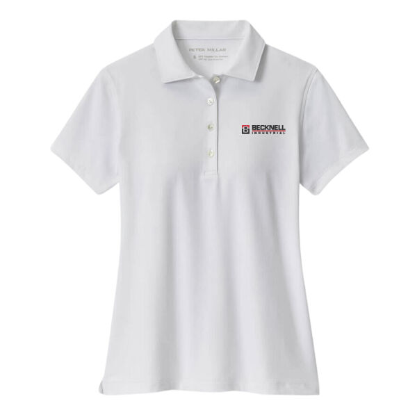  -  Women's Short Sleeve Button Polo Thumbnail