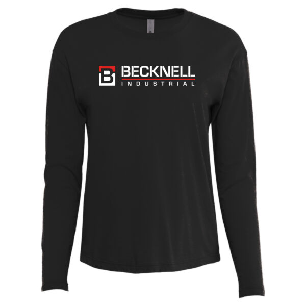   - Women's Cotton Relaxed Long Sleeve T-Shirt Thumbnail