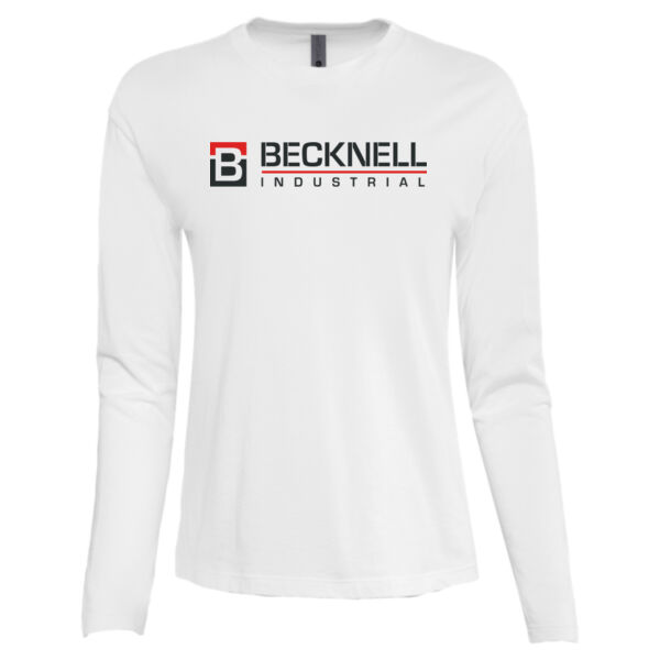   - Women's Cotton Relaxed Long Sleeve T-Shirt Thumbnail