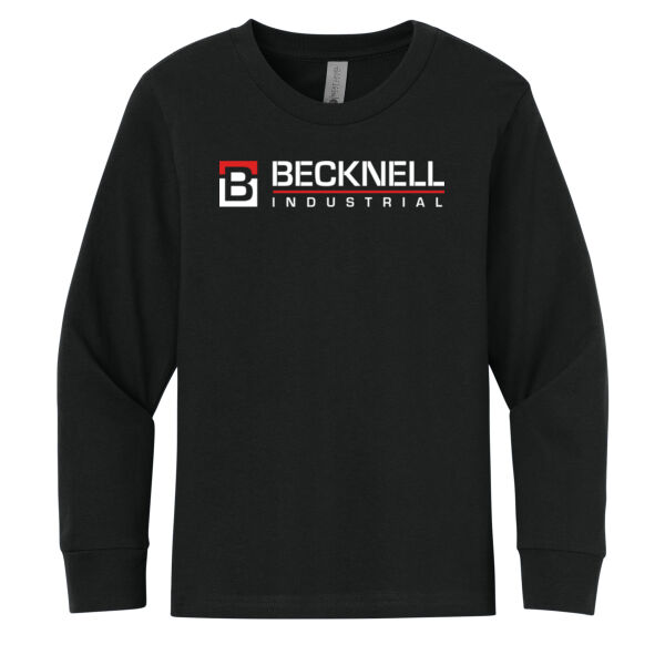   - Youth Cotton Long Sleeve Tee Thumbnail