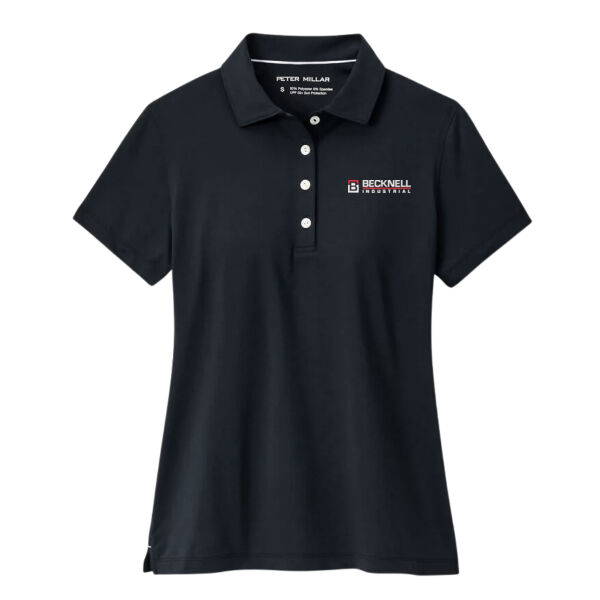    -  Women's Short Sleeve Button Polo Thumbnail